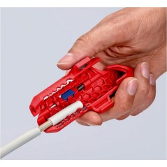 KNIPEX ErgoStrip Stripping Tool - Precision and Comfort for Effortless Wire Stripping (4003773079927)